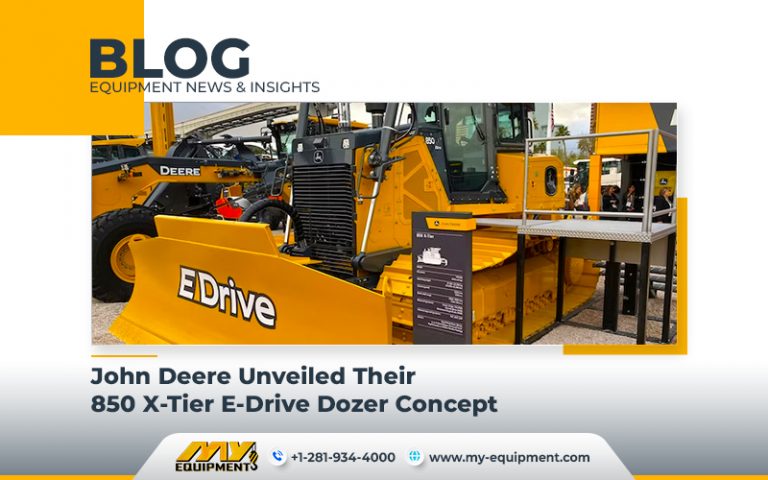 John Deere Unveiled Their 850 X-Tier E-Drive Dozer Concept - Heavy ...