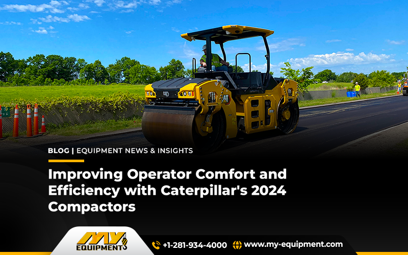 Improving Operator Comfort And Efficiency With Caterpillar&#8217;s 2024 Compactors