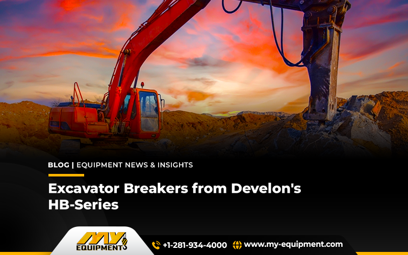 Excavator Breakers From Develon&#8217;s HB-Series