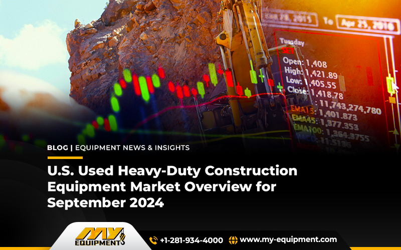 U.S. Used Heavy-Duty Construction Equipment Market Overview for September 2024