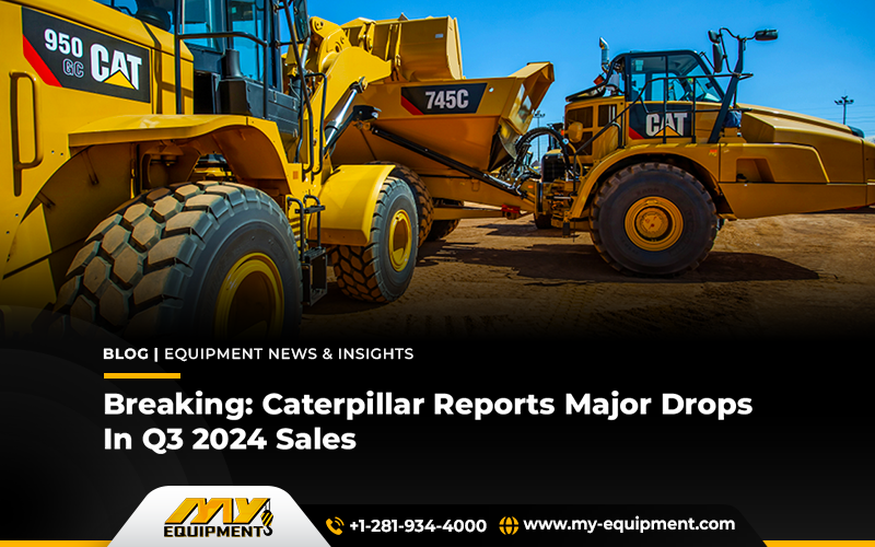 Breaking: Caterpillar Reports Major Drop In Q3 2024 Sales