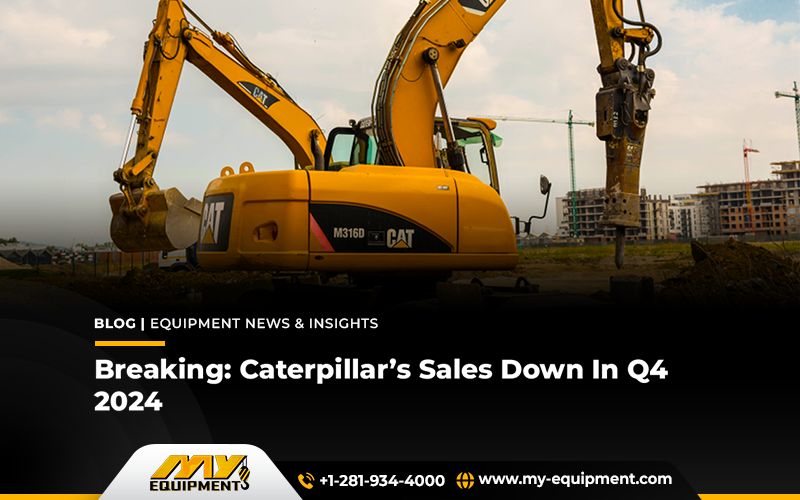 Breaking: Caterpillar’s Sales Down In Q4 2024