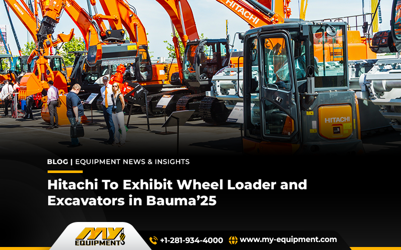 Hitachi To Exhibit Wheel Loader And Excavators In Bauma’25